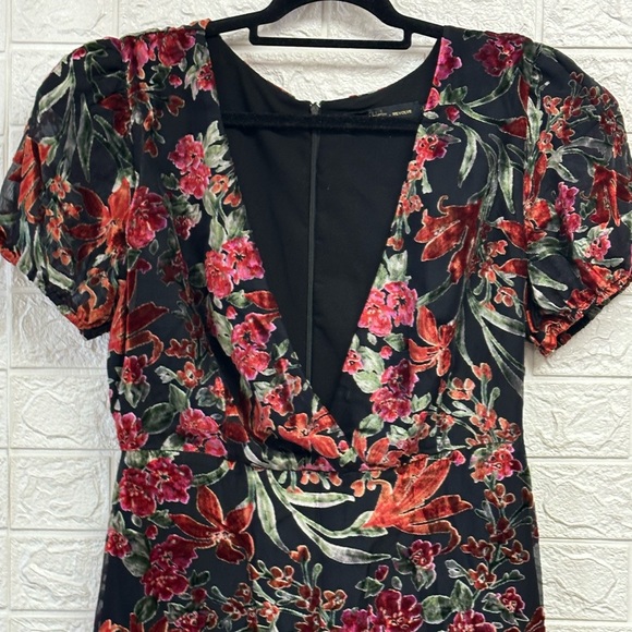 House of Harlow flowered dress size large - Picture 1 of 5